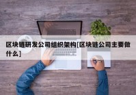 区块链研发公司组织架构[区块链公司主要做什么]